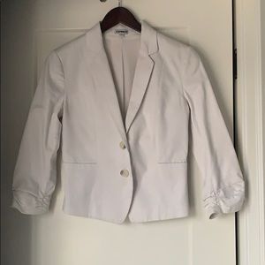 Express 2 Button Blazer, white, Size 4